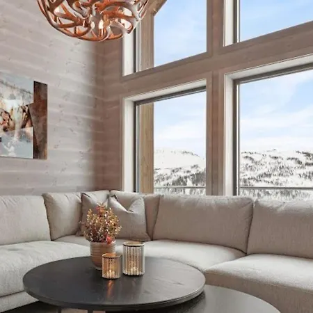 Flygende Utsiktshytte Med Magisk Utsikt