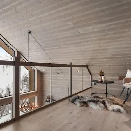 Flygende Utsiktshytte Med Magisk Utsikt