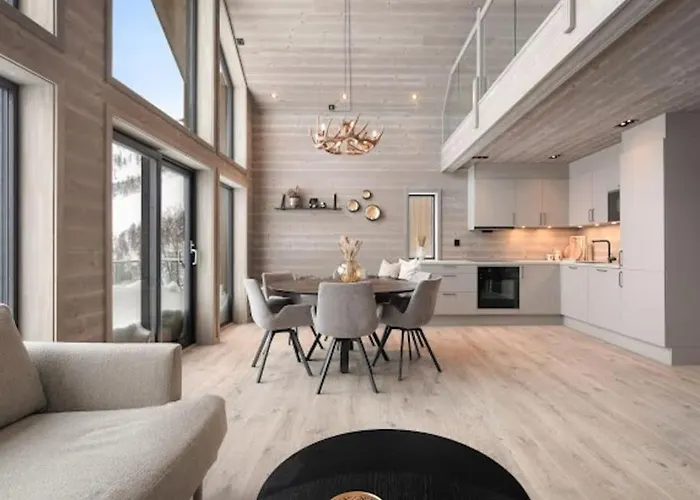 Сasa de vacaciones Flygende Utsiktshytte Med Magisk Utsikt