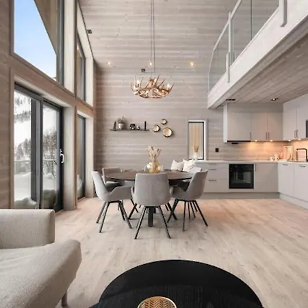 بيت للعطل Flygende Utsiktshytte Med Magisk Utsikt